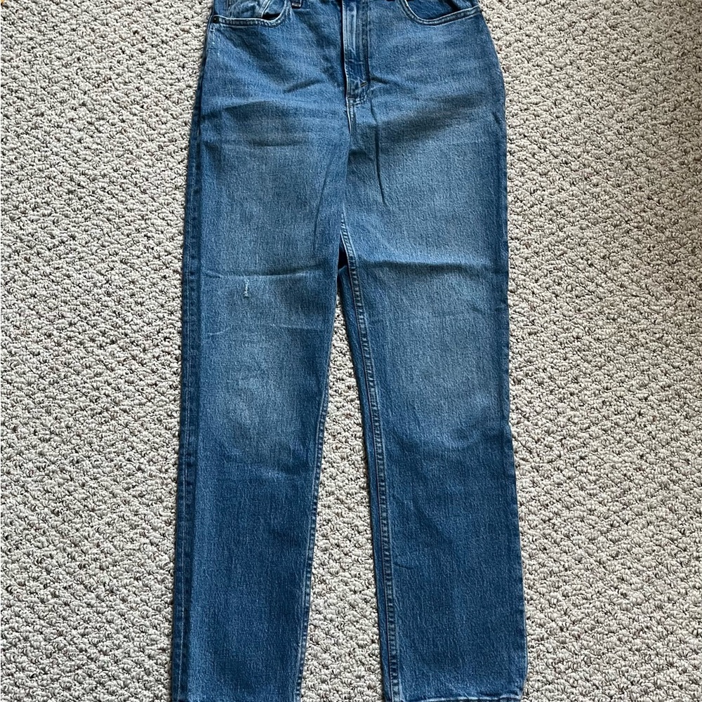 Abercrombie & Fitch Light Blue High Rise Jeans